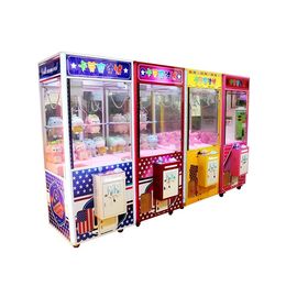 Doll Colorful Toy Grabber Claw Machine For Shoping Mall Games Room Playing