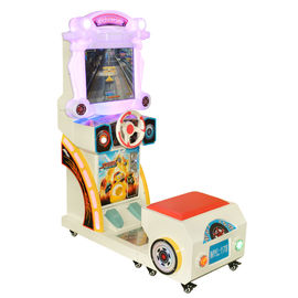 Children Car Racing Game Machine / Car Driving Arcade Games One Person